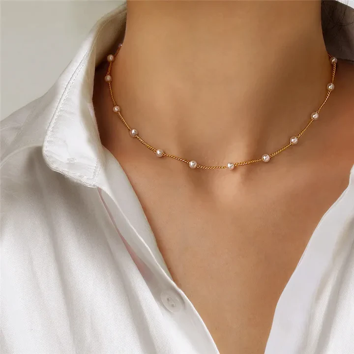 VEYLINIA | Elegant halsband med pärla för speciella tillfällen