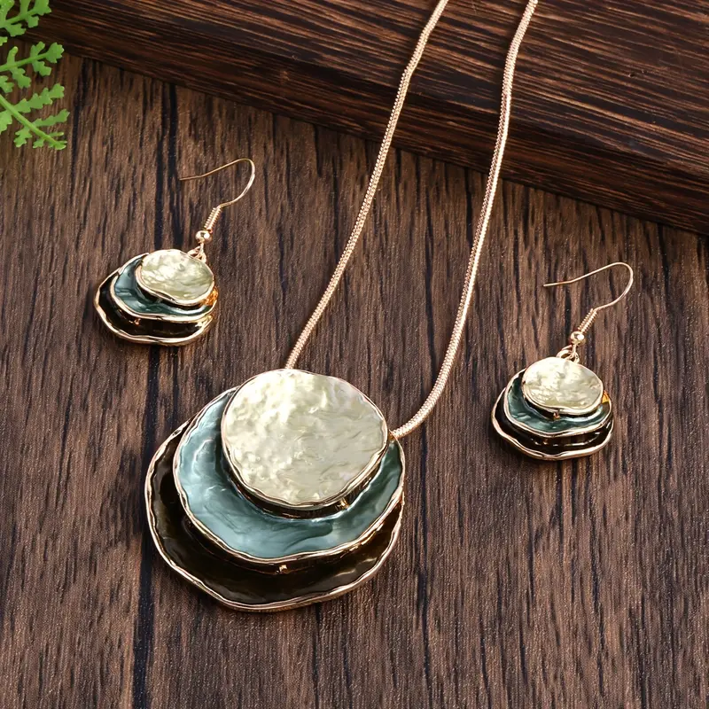 VEYLINIA | Elegant blått vintage Lagenstein ringset