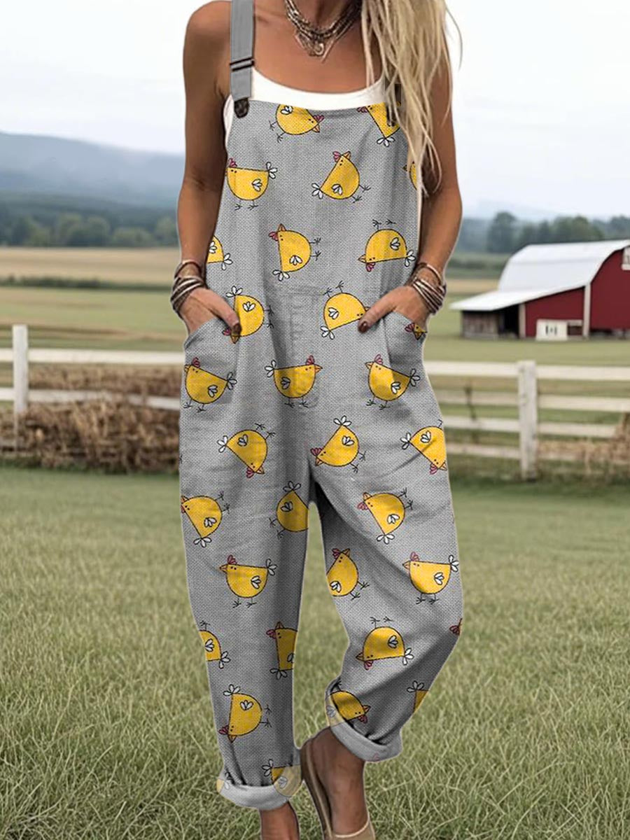 VEYLINIA | Mono Jumpsuit Vintage V-Ringad