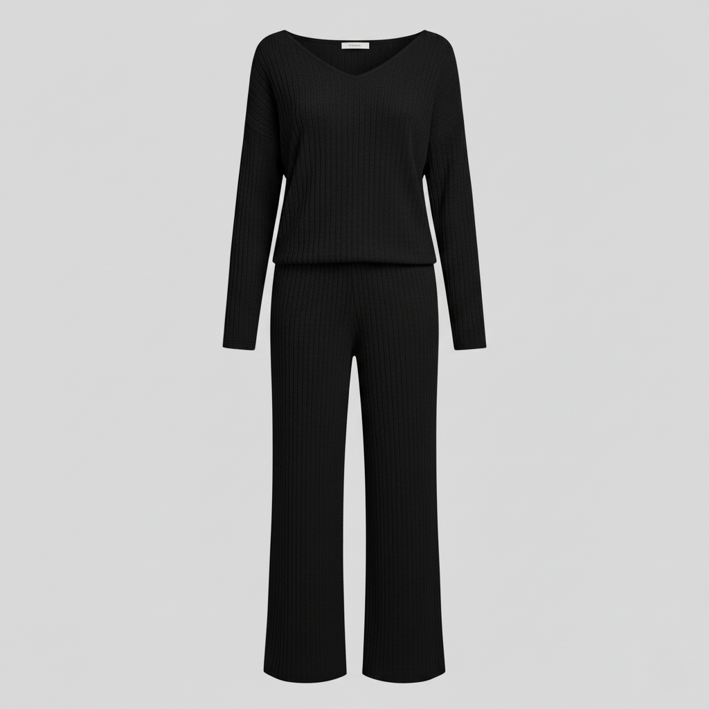 VEYLINIA | Freja – Ribbad loungeset