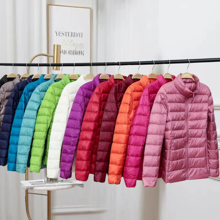 Veylinia™ | Velin Ny Ultralätt Jacka med Vita Ankorfjädar
