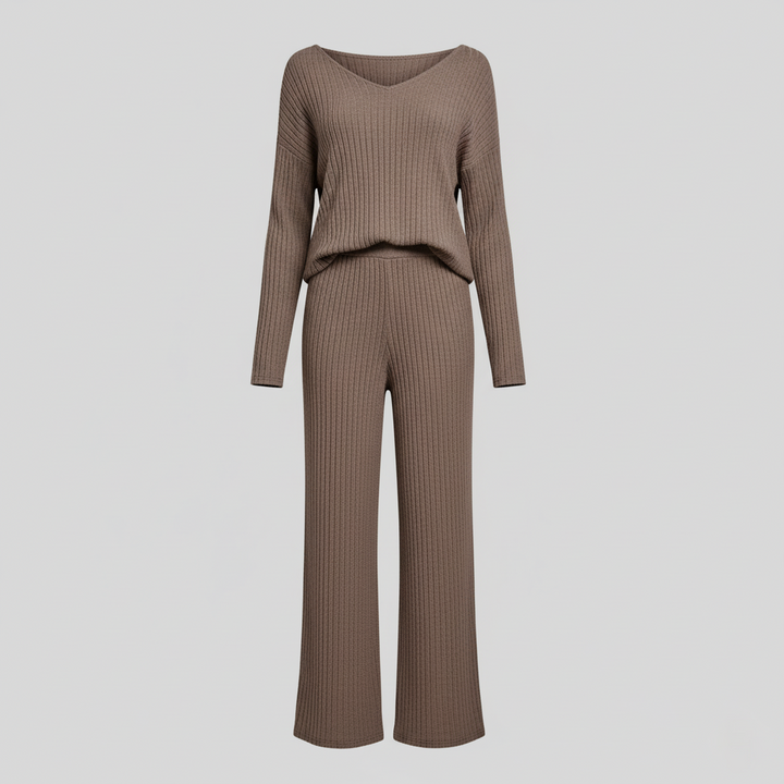 VEYLINIA | Freja – Ribbad loungeset