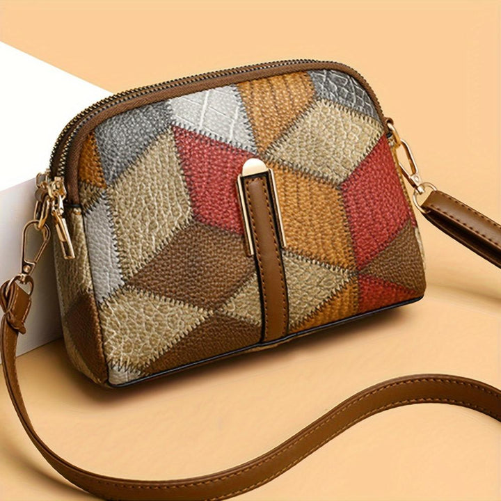 VEYLINIA | Mini Crossbody Patchwork Väska