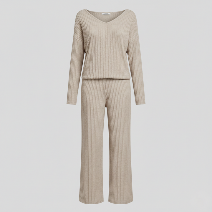 VEYLINIA | Freja – Ribbad loungeset