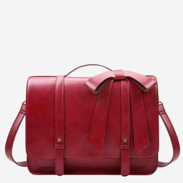 VEYLINIA | Retro-väska Twist i Blå-Rosa
