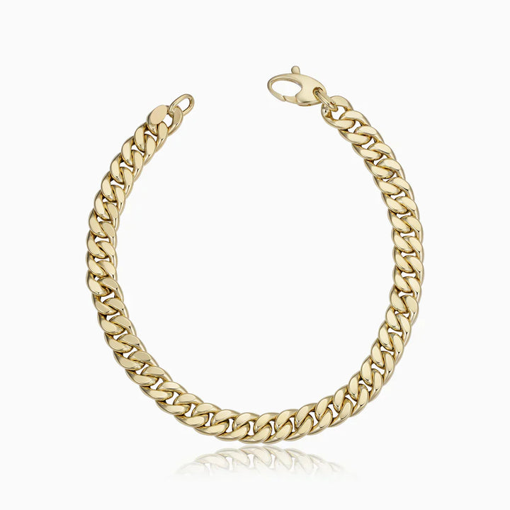 VEYLINIA | Ejendom Cuban-armband i guld