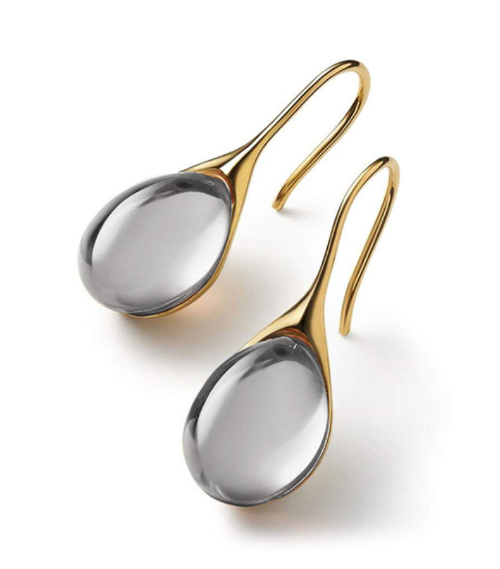 VEYLINIA | Eleganta droppörhängen i guld och silver med kristaller