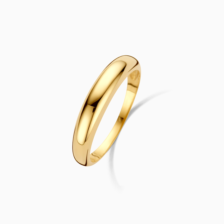 VEYLINIA | Midi kupolring i guld