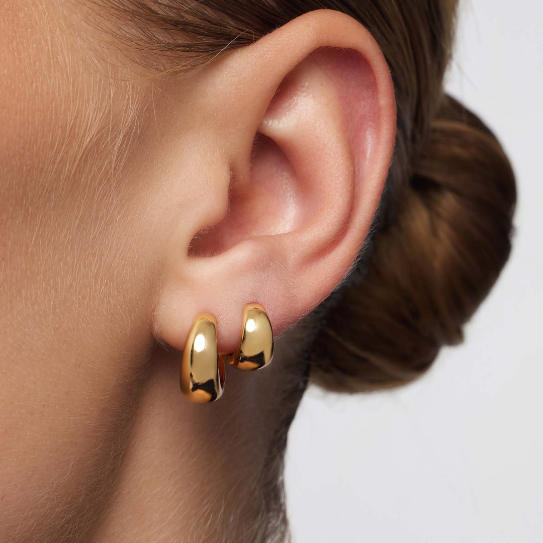 VEYLINIA | Rue hoops i guld