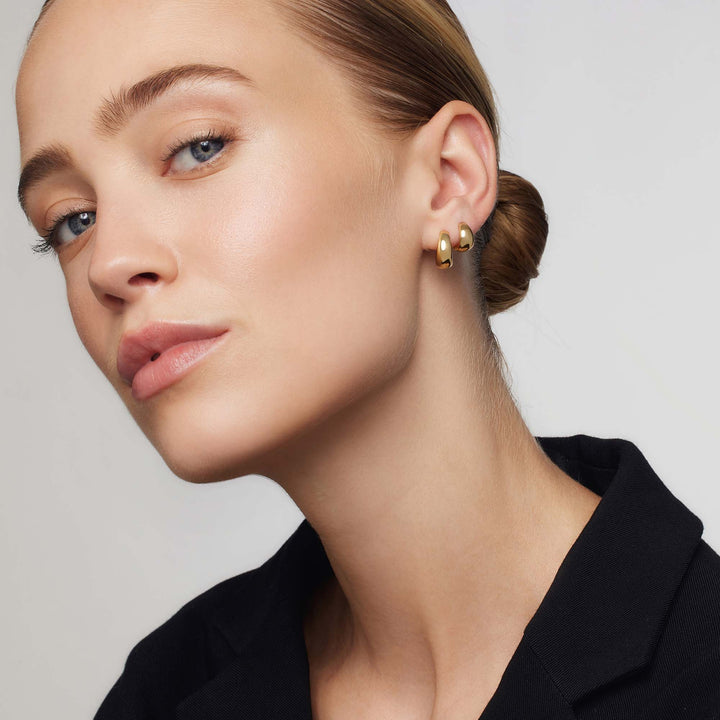 VEYLINIA | Rue hoops i guld