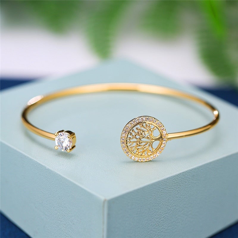 VEYLINIA | Elegant justerbart armband med Livets Träd