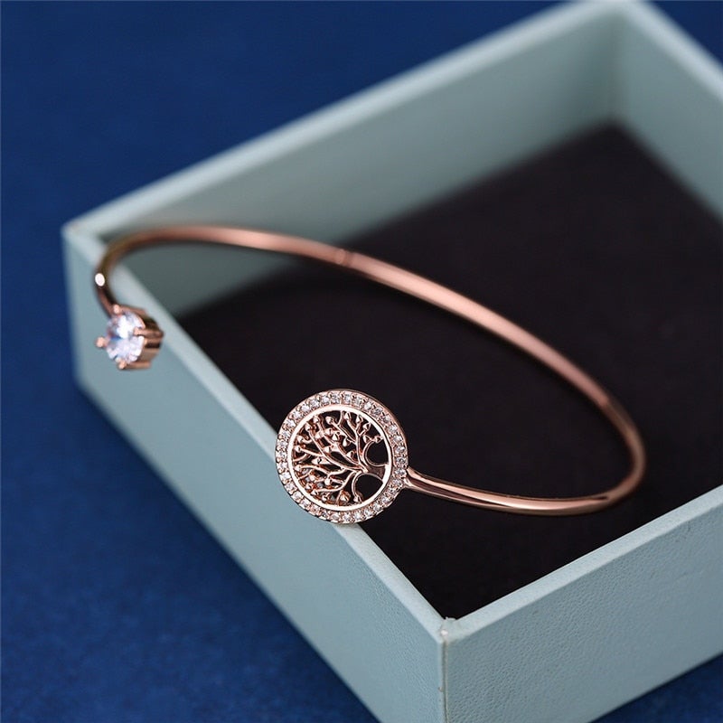 VEYLINIA | Elegant justerbart armband med Livets Träd