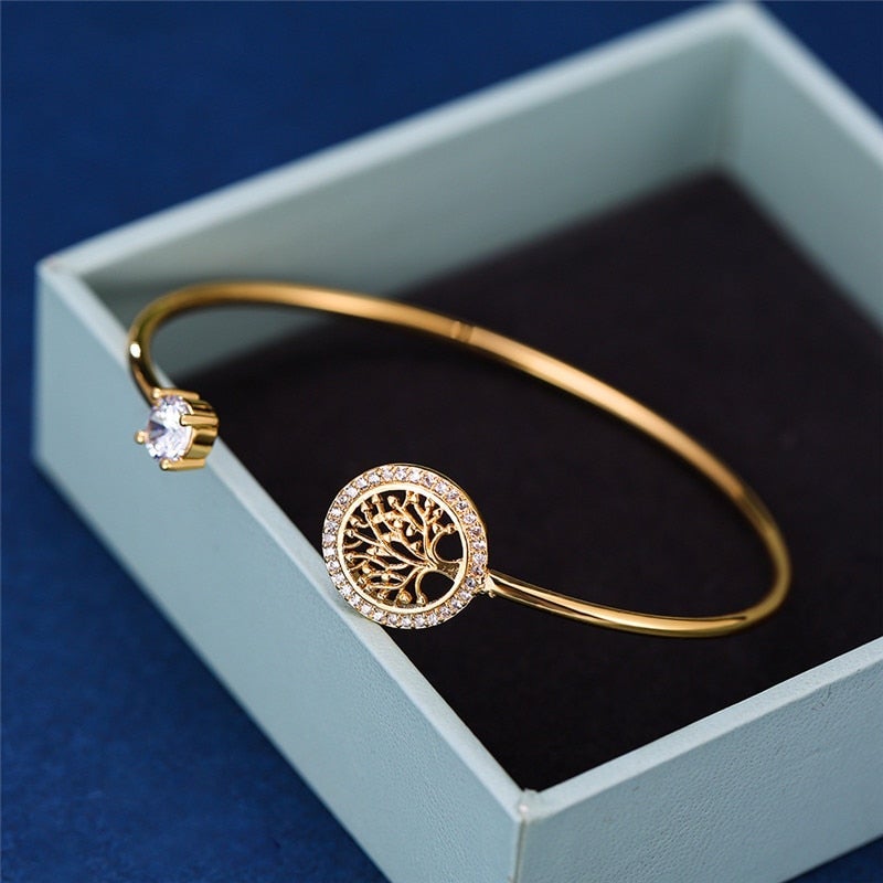 VEYLINIA | Elegant justerbart armband med Livets Träd