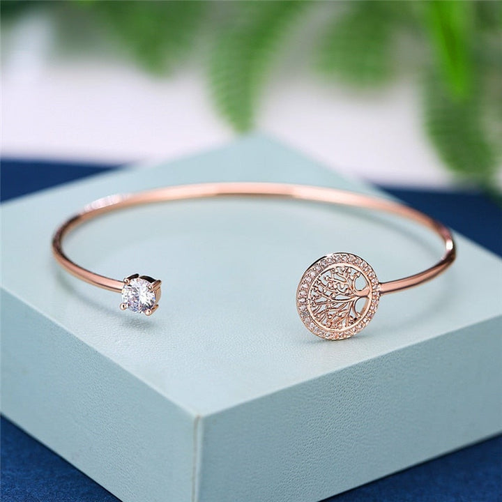 VEYLINIA | Elegant justerbart armband med Livets Träd