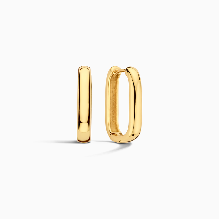 VEYLINIA | Ikon-hoops i guld