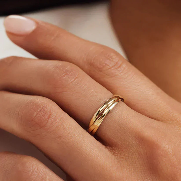 VEYLINIA | Léna Trielle-ring i guld