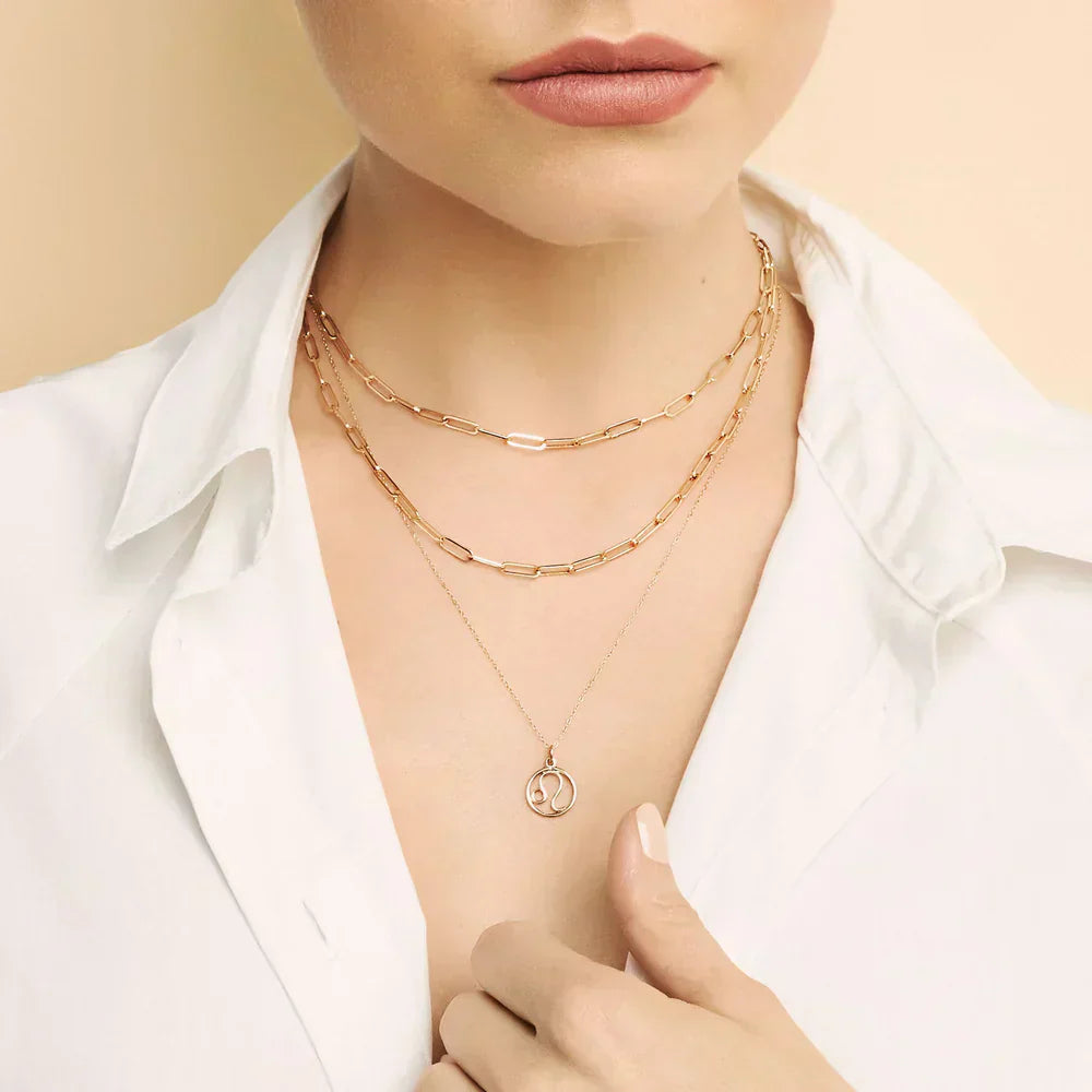 VEYLINIA | Stjärntecken-halsband i guld