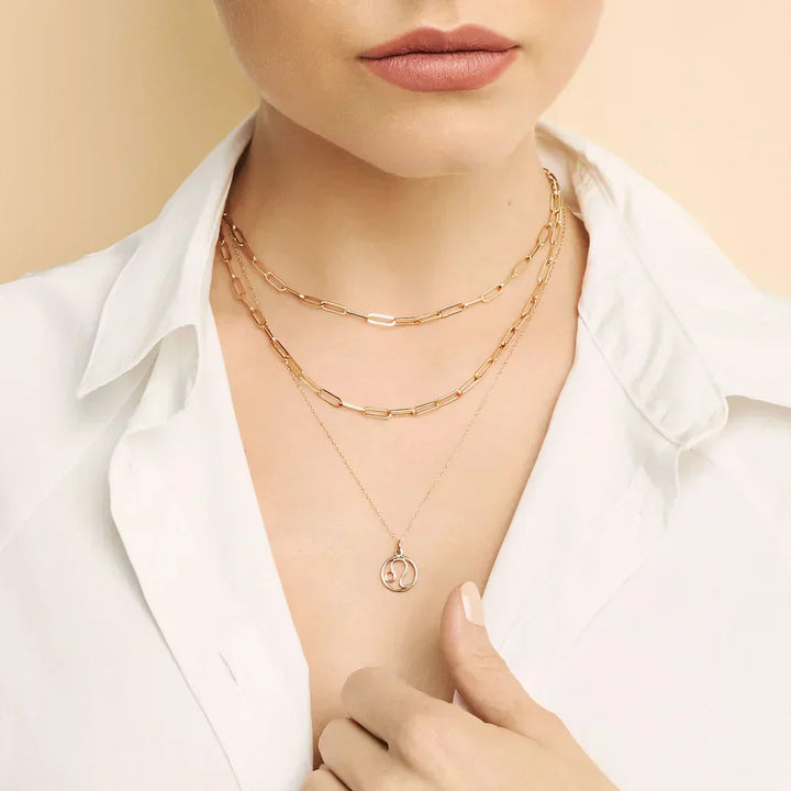 VEYLINIA | Stjärntecken-halsband i guld