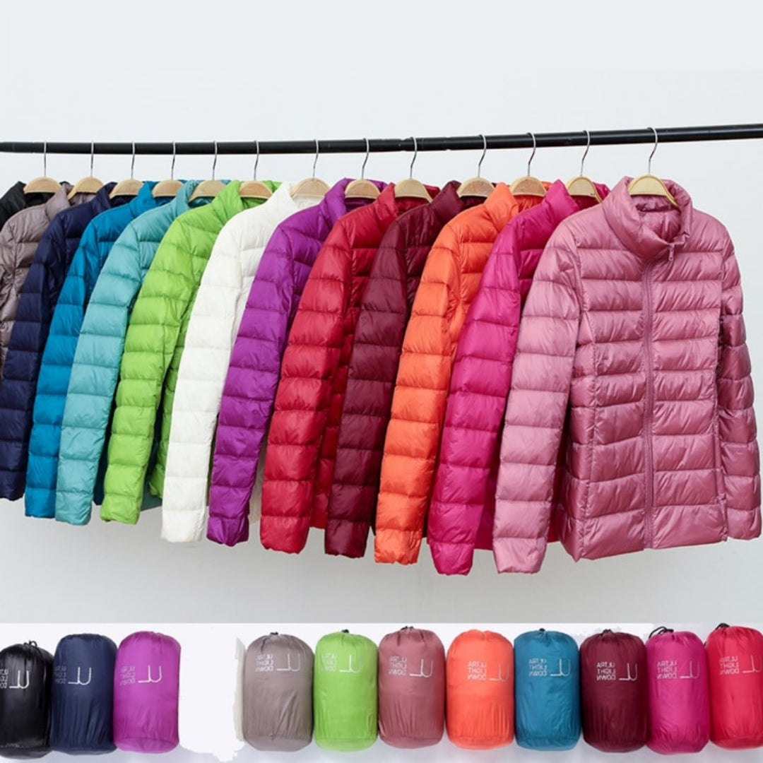 Veylinia™ | Velin Ny Ultralätt Jacka med Vita Ankorfjädar