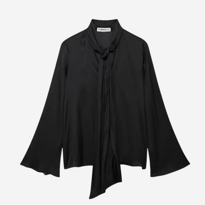 VEYLINIA | Blus med knytband