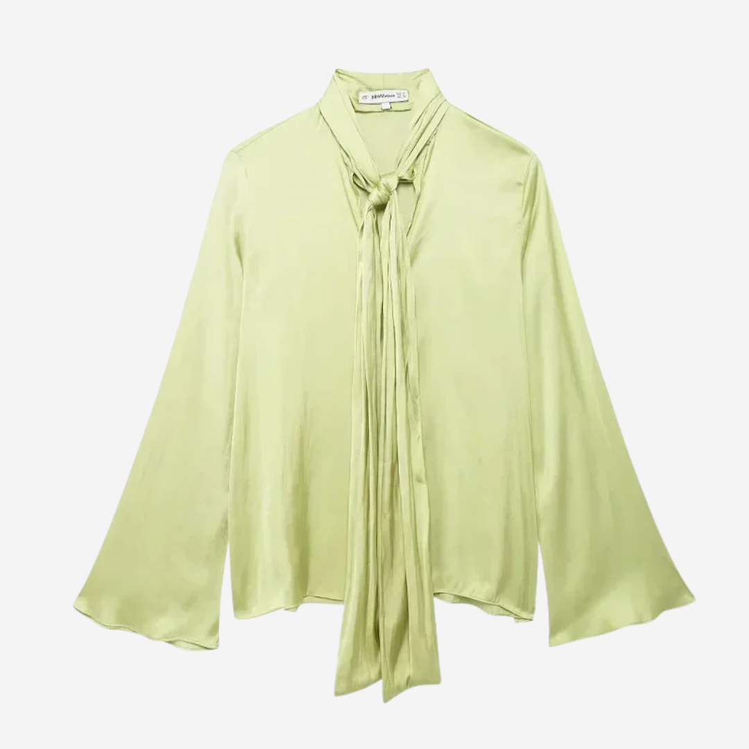 VEYLINIA | Blus med knytband