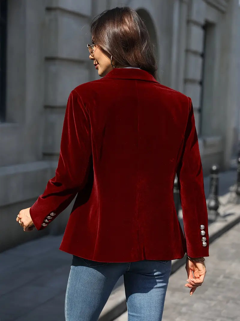 VEYLINIA | Elegant Veloursjacka