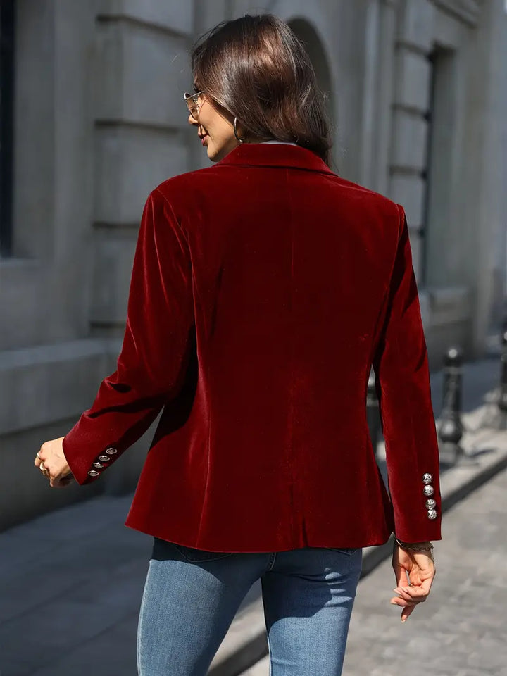 VEYLINIA | Elegant Veloursjacka