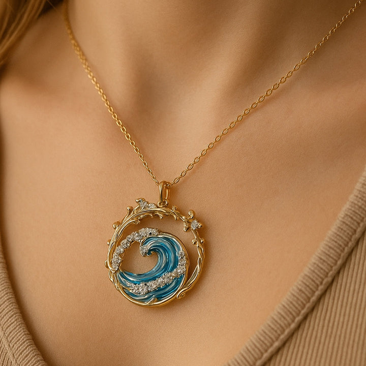 VEYLINIA | Elegant havshalsband – symbol för kärlek till havet