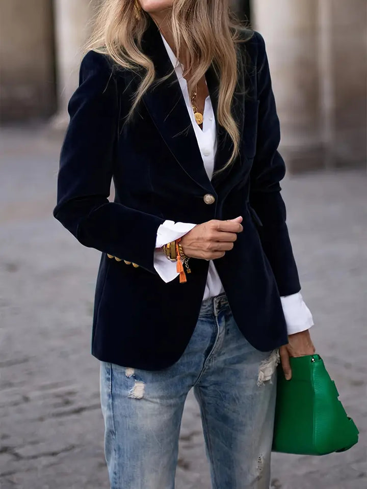 VEYLINIA | Elegant Veloursjacka