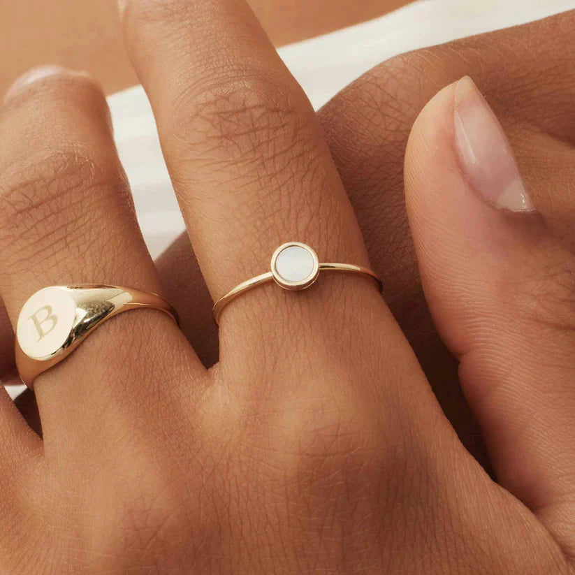 VEYLINIA | Alina Ciriélle-ring i guld