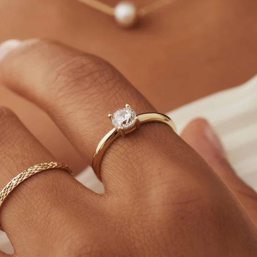 VEYLINIA | Mira Castelle-ring i guld
