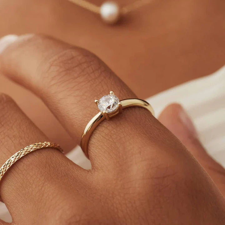 VEYLINIA | Mira Castelle-ring i guld