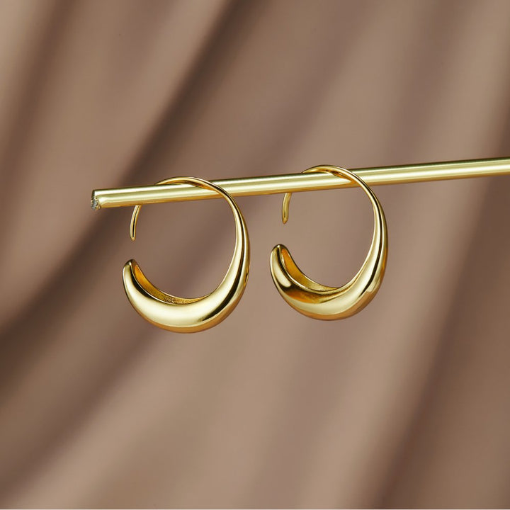 VEYLINIA | Drop Hoop Örhängen