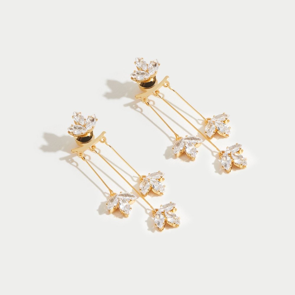 VEYLINIA | Eleganta Vattenfall Örhängen