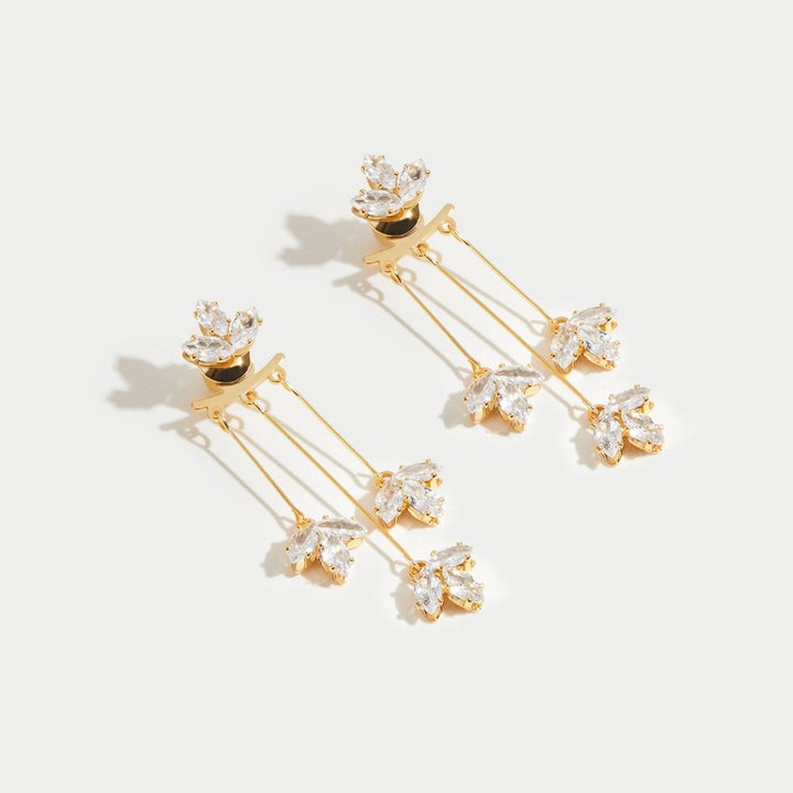VEYLINIA | Eleganta Vattenfall Örhängen