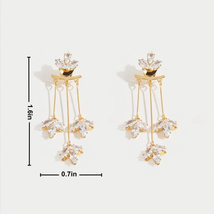 VEYLINIA | Eleganta Vattenfall Örhängen