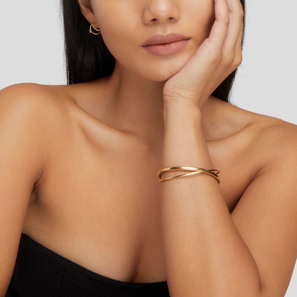 VEYLINIA | Gyllene Twist Armband