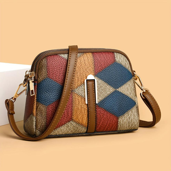 VEYLINIA | Mini Crossbody Patchwork Väska