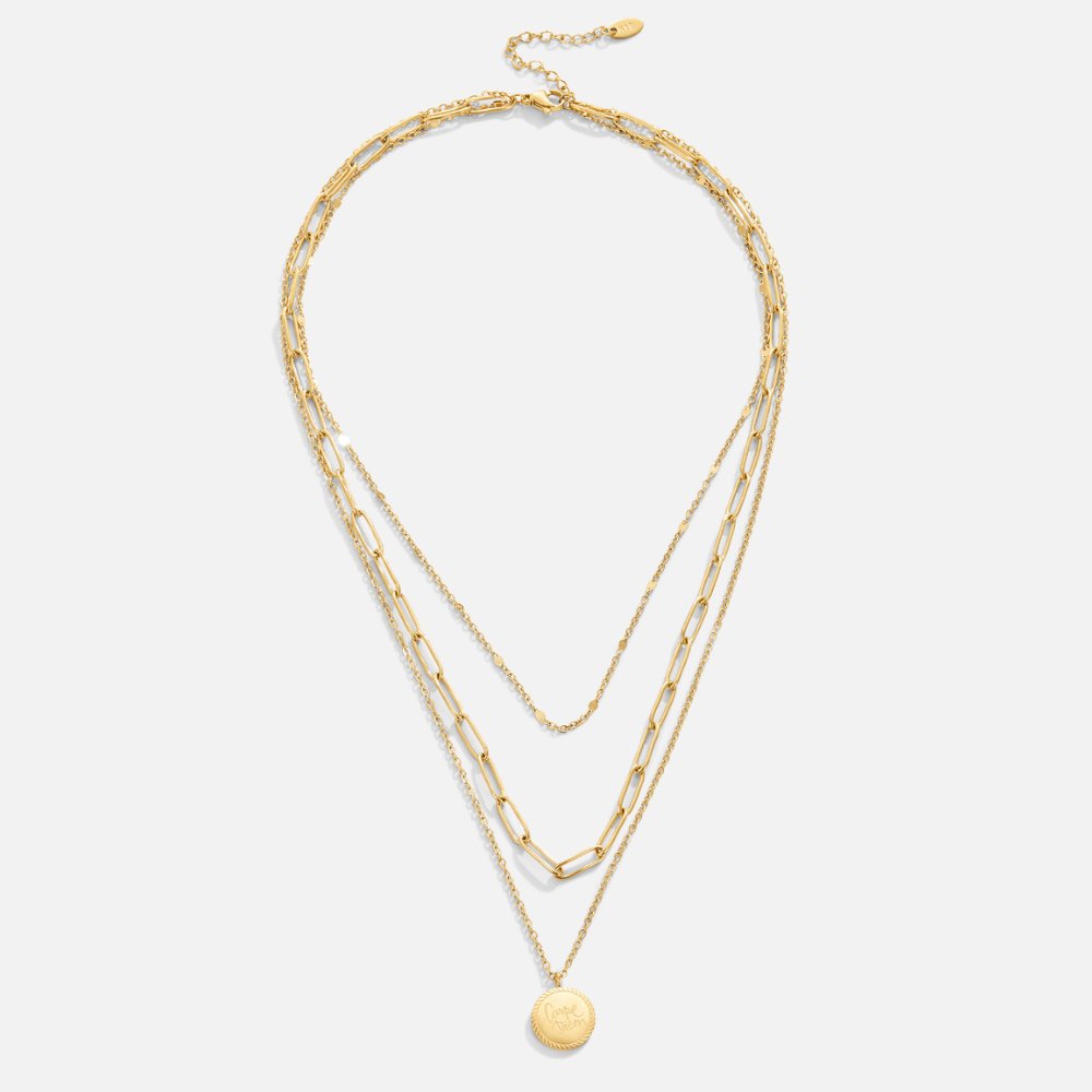 VEYLINIA | Lagerhalsband med Myntdetaljer