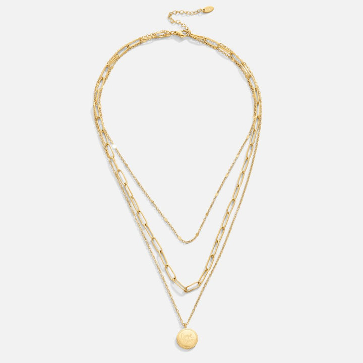 VEYLINIA | Lagerhalsband med Myntdetaljer