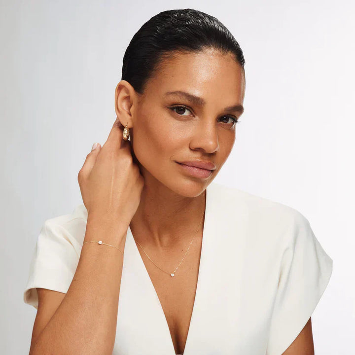 VEYLINIA | Cléa Moissanite-armband i guld