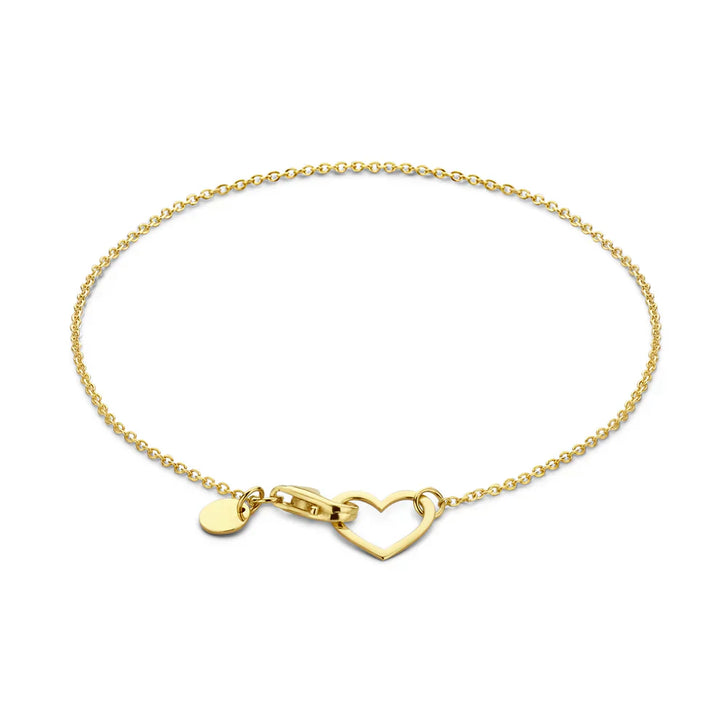 VEYLINIA | Lilou Coeur-armband i guld