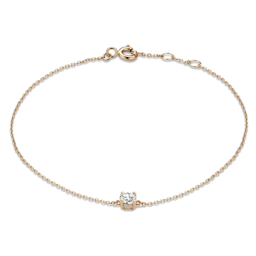 VEYLINIA | Cléa Moissanite-armband i guld