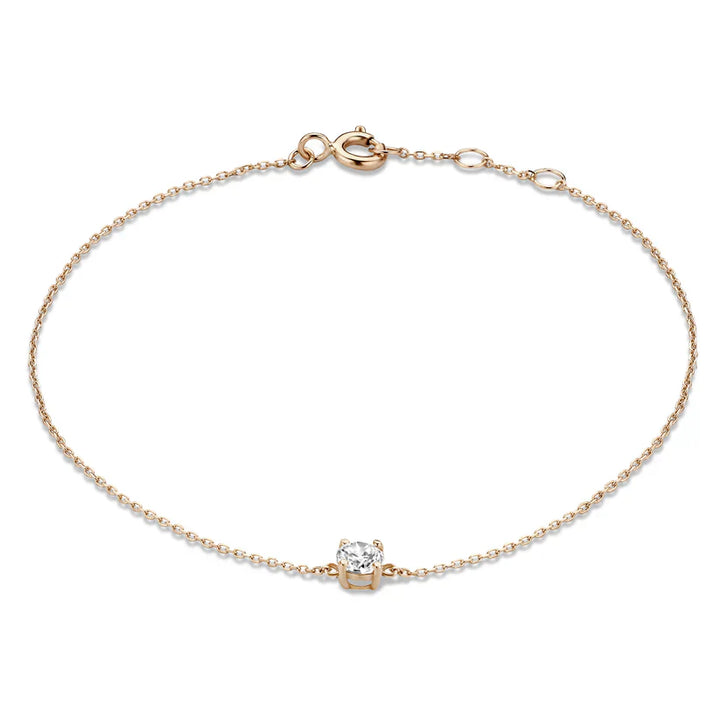 VEYLINIA | Cléa Moissanite-armband i guld