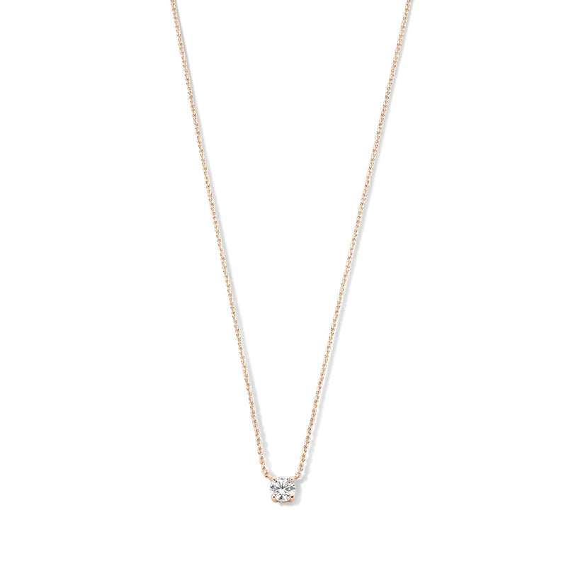 VEYLINIA | Cléa moissanit-sten halsband i guld