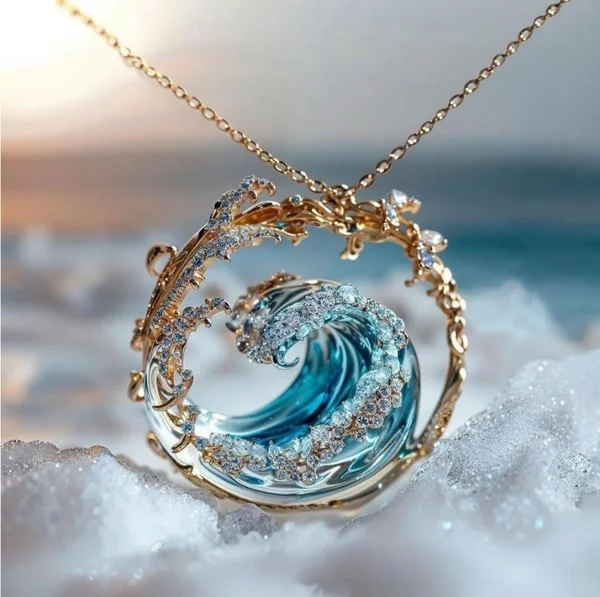 VEYLINIA | Elegant havshalsband – symbol för kärlek till havet
