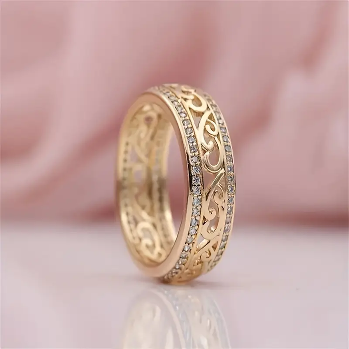 VEYLINIA | Elegant guldring Hohloha Hellera