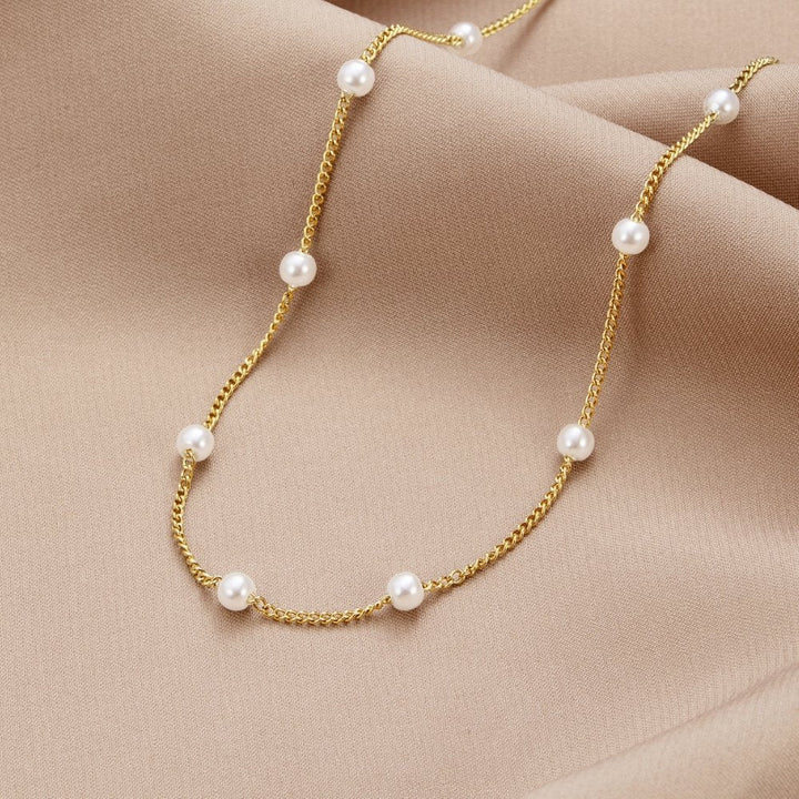 VEYLINIA | Ren Pärl Halsband