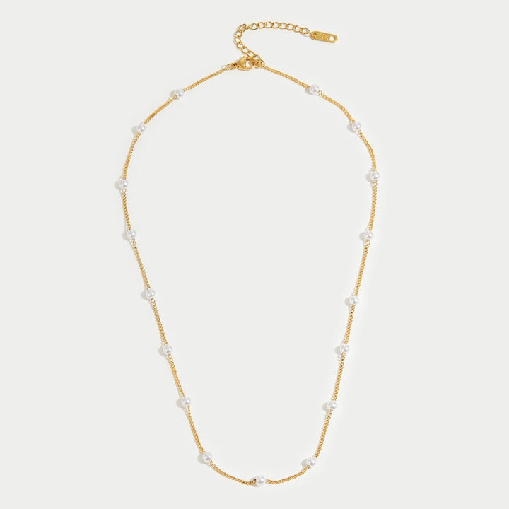 VEYLINIA | Ren Pärl Halsband