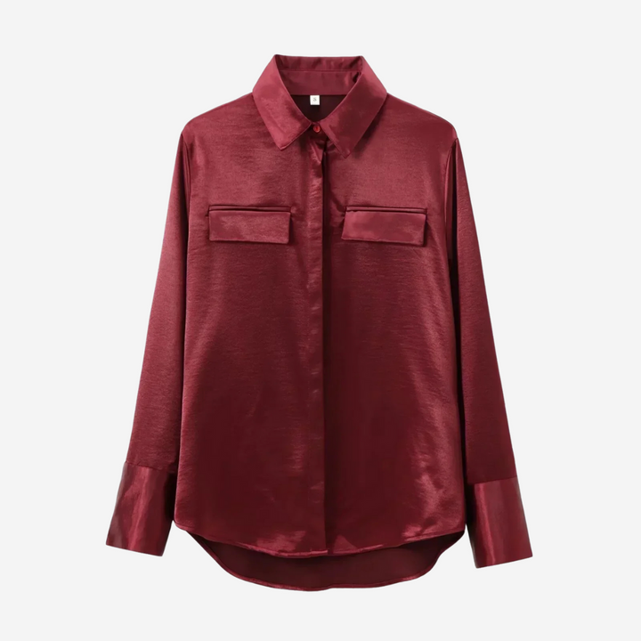 VEYLINIA | Silkeslook skjorta